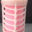 Porous plastic deoderizer wick